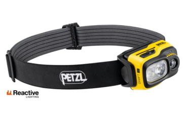 Image of Petzl Swift RL Headlamp, Black/Yellow, E810AB00