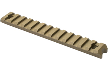 Image of Phase 5 Weapon Systems Inc M-LOK Picatinny Rail Section, 13 Slot, Flat Dark Earth, MLOKPIC13-FDE