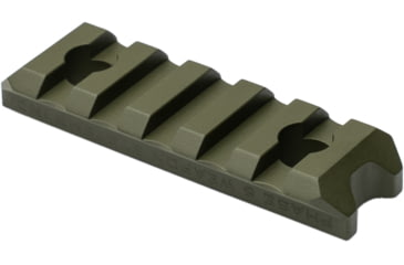 Image of Phase 5 Weapon Systems Inc M-LOK Picatinny Rail Section, 5 Slot, OD Green, MLOKPIC5-ODG