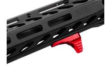 Image of Phase 5 Weapon Systems Inc Micro Hand Stop Keymod Hardware, Red, Small, MS-KMOD-RED