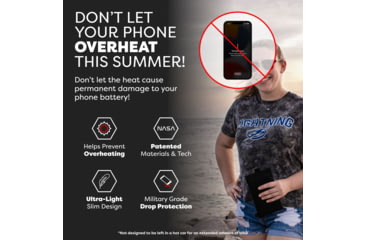 Image of Phoozy Apollo II Phone Protector, Blackout, Plus, 347702