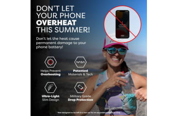 Image of Phoozy Apollo Phone Protector, Silver, Medium, 444111