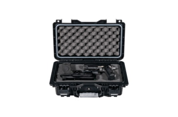 Image of Plano Element Pistol Accy Case 15.5in w/Gray Accents, Large, Black, PLAM9150