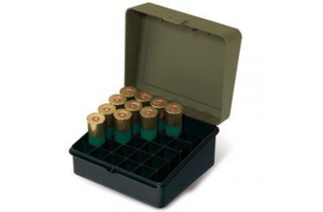 Image of Plano Shot Shell Box, 3.5in. 12 Gauge, ODGreen/Black 1217-01