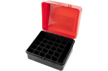 Image of Plano Shot Shell Box, 12/16 Gauge, Red/Black 1216-01