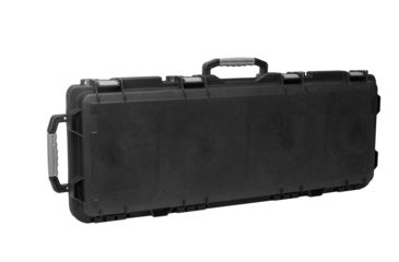 Image of Plano Field Locker Tactical Long Gun Case w/Wheels, Mil-Spec, Black, 109440