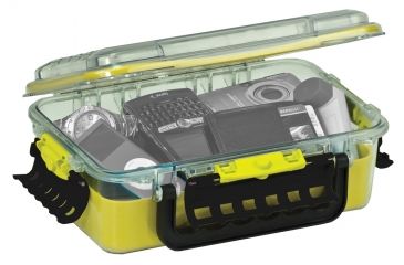 Image of Plano Guide Series Medium Polycarbonate Waterproof Case,11x7.25x4in,Yellow 1460-00