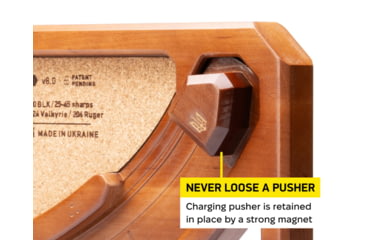 Image of PODAVACH Spare Pusher for AR-15/AK Mag Loader, Natural Wood, PH15BR