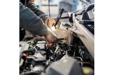 Image of Police Security Flashlights Psf Blackjack Flashlight White 250 Lum Black W/2aa Batteries