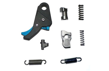 Image of Powder River Precision PRP Trigger Upgrade Kit for Hellcat Models, Black Trigger/Blue Safety, Springfield Hellcat, PRP-HV1-TK2BLU-P