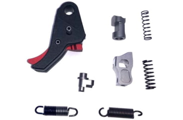 Image of Powder River Precision Hellcat PRP Trigger Upgrade Kit, Black Trigger/Red Safety, PRP-HV1-TK2R