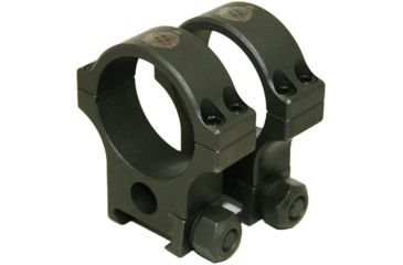 Image of Precision Reflex 34mm Steel Rings, Standard, Black, 01-034-01