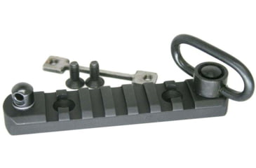 Image of Precision Reflex Auxiliary Tactical Rail For PRi Forearm, 4in, Black, 05-070-07