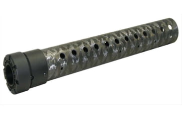 Image of Precision Reflex Gen III 15in Free Float Forearm No Rails, Carbon, 05-073-15TH