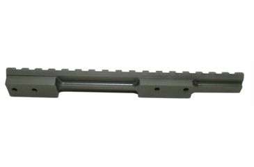 Image of Precision Reflex Remington 700 S.A. Military 7in Steel Base, Full 1913 Rail and 8-40 Screws, Black, 02-216-0584