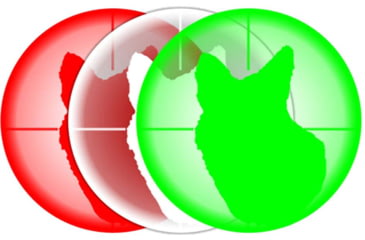 Image of Predator Tactics Coyote Reaper Kit, Rifle &amp; Bow Edition, Triple LED, Green, Red &amp; White, Medium, 97465