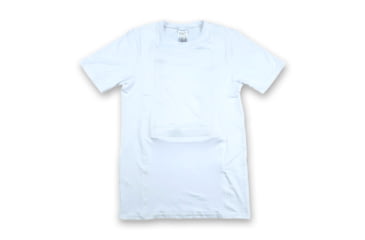 Image of Premier Body Armor Everyday Armor T-Shirt, Extra Shirt Only, No Armor Panels, White, Large, EAT-WHITE-L