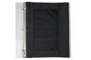 Image of Premier Body Armor Level IIIA 3-Ring Pencil Pouch, Black, 3RP-9037