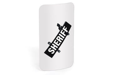 Image of Premier Crown Corp Riot Duty Shield W/ Sheriff Decal, 5.9 Ib, 4100S