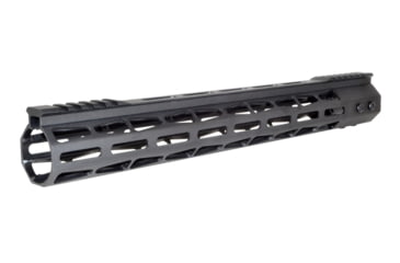 Image of Presma AR-10 LR 308 Super Light M-LOK Series Free Float Handguards with Partial Top Rail, 15in DPMS Low Profile, Black, M38MP/L15
