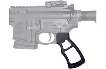 Image of Presma Skeletonized Rear Pistol Grip for AR15, AR-10 LR-308, Black, GP30