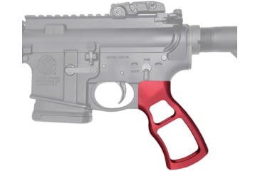 Image of Presma Skeletonized Rear Pistol Grip for AR15, AR-10 LR-308, Red, GP30-R