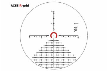 Image of Primary Arms SLx 4-14X44mm FFP ACSS Rifle Scope - ACSS R-Grid Reticle, Black PA4-14XFFP-R-GRID