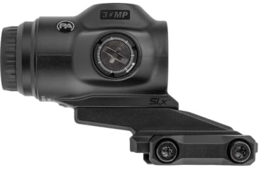 Image of Primary Arms SLx 3x MicroPrism Red Dot Sight, 1/4 MOA, Prism Scope, Green Illuminated ACSS Raptor 5.56/.308 Yard, Black, 710037