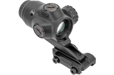 Image of Primary Arms SLx 3x MicroPrism Red Dot Sight, 1/4 MOA, Prism Scope, Green Illuminated ACSS Raptor 5.56/.308 Yard, Black, 710037