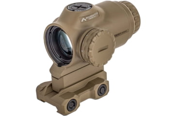 Image of Primary Arms SLx 3x MicroPrism Red Dot Sight, 1/4 MOA, Prism Scope, Red Illuminated ACSS Raptor 7.62/300BO Yard, Flat Dark Earth, 710057