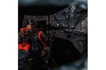 Image of Primos Hunting Double Bull Ground Blind Tri Stool, Camo, PS60085
