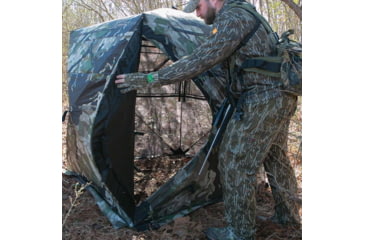 Image of Primos Hunting Full Frontal One Way See Through Veil Ground Blind, 65112