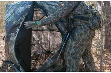 Image of Primos Hunting Full Frontal One Way See Through Veil Ground Blind, 65112