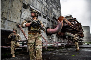 Image of Princeton Tec Charge Pro MPLS 55 Lu. Headlamp, Tan, Red/White/IR LED Color CP-RWI-TAN