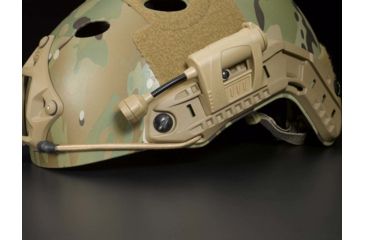 Image of Princeton Tec Charge Pro MPLS Headlamp w/ 55 Lumens, Tan w/ White and IR LED, 55 Lumens CP-IR-TAN