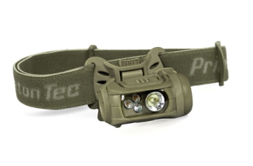 Image of Princeton Tec Remix Pro Nod Kit Headlamps, Red/White Bulb, 300 Lumens, Olive Drab, RMX300PRO-NOD-RD-OD