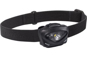 Image of Princeton Tec Vizz Tactical LED Headlamp, Red/Green/Blue/Ir/White Bulb, 550 Lumens, Black, VIZZ-TAC-BK