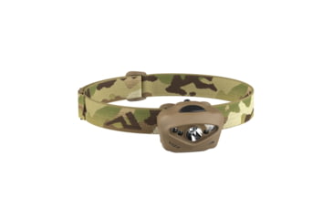 Image of Princeton Tec Vizz 550 Headlamps, Red/White Bulb, 550 Lumens, Tan, VIZZ22-MC