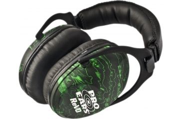 Image of Pro-Ears Revo 26 Passive Hearing Protection Earmuffs, Zombie Edition PE-26-U-Y-017