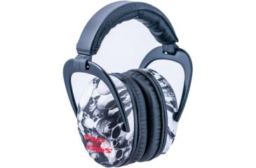 Image of Pro-Ears Ultra Sleek Headset, Skulls PE-US-SK