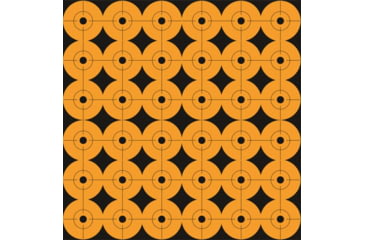 Image of Pro-Shot 1RDOT-360 Peel &amp; Stick 1 Orange Target Dots 10 Per Pack