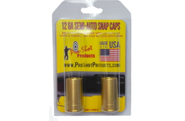 Image of Pro-Shot Brass Snap Caps 12 Gauge Semi-Auto Two Per Package