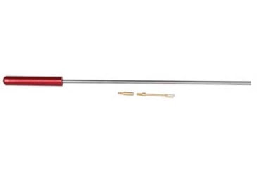 Image of Pro-Shot One Piece Stainless Steel Pistol Cleaning Rod, .27 Caliber and Up, 12 in, Steel, 1PS-12-27/U
