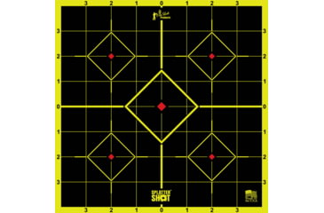 Image of Pro-Shot Splatter Shot 8in Green Sight-In Target - Peel &amp; Stick - 6 Pack, 8SI-GREEN-6PK