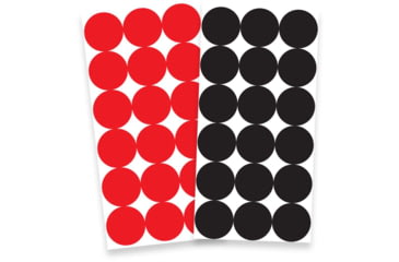 Image of Pro-Shot Splatter Shot Target Repair Pasters Red And Black 432 Per Package