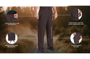 Image of Propper BDU Zipper Fly Trouser - Mens, Sheriffs Brown, 4XL, Regular, F5205382004XL2