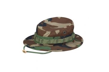 Image of Propper Propper Sun Hat/Boonie, Woodland, 7.75, F55015532073/4