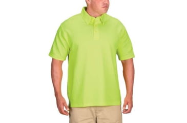 Image of Propper I.C.E. Performance Short Sleeve Polo - Mens, HI Viz Yellow, 3XL, F5341723993XL