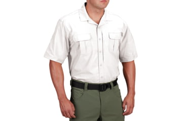Image of Propper Summerweight Tactical Short Sleeve Shirt - Mens, White, Large, F53743C100L