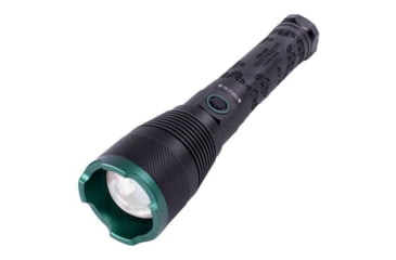 Image of Police Security Flashlights Skylar-R 26650 Rechargable lithium-ion battery 10000 Lumens LED Flashlight, Black, 97847